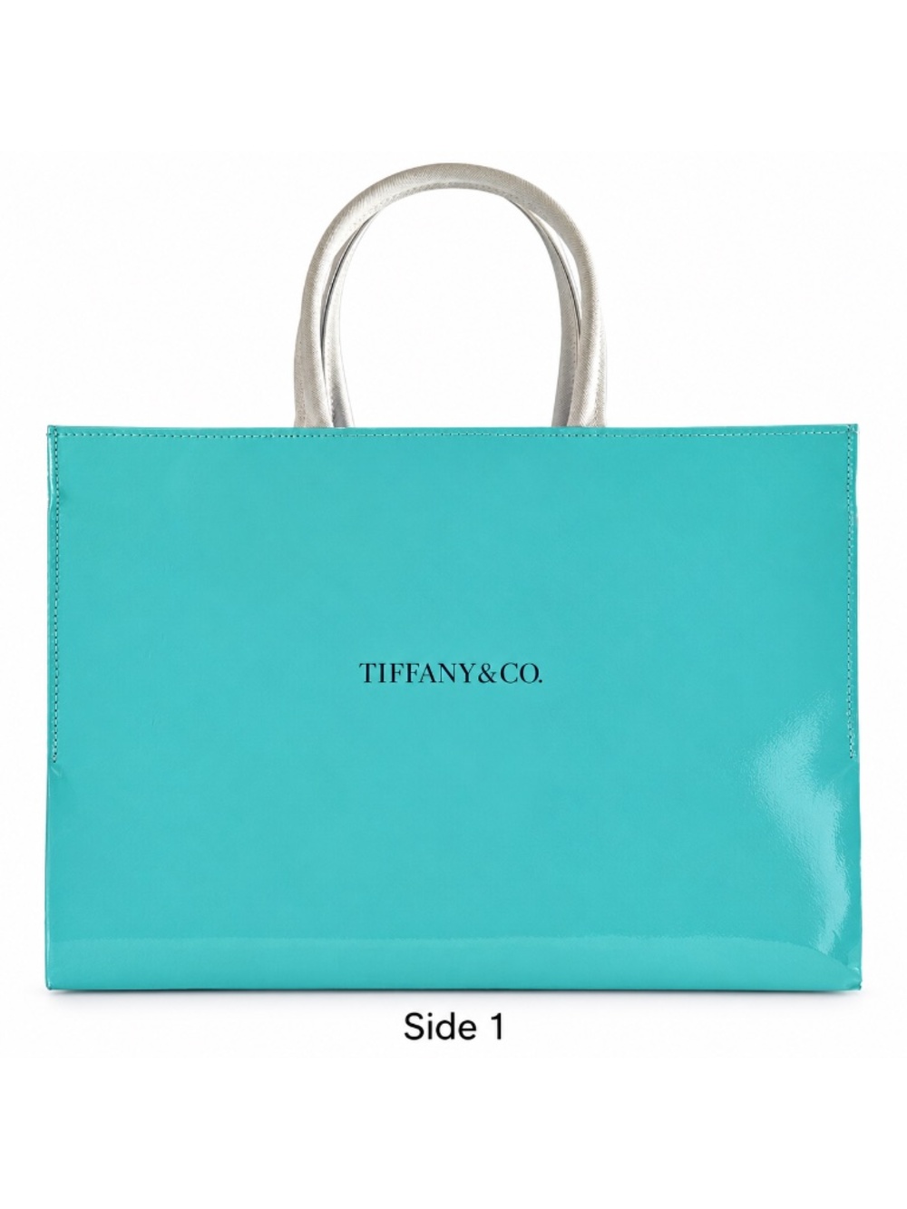 Authentic Tiffany & Co. Upcycled Shopping Bag Tote / Laptop Bag